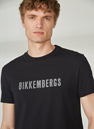 Bikkembergs Siyah Erkek T-Shirt C 4 101 2S