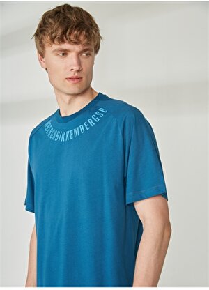 Bikkembergs Turkuaz Erkek T-Shirt C 4 149 01