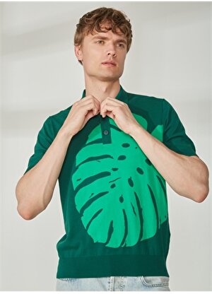 Bikkembergs Yeşil Erkek Polo T-Shirt C S P50 10