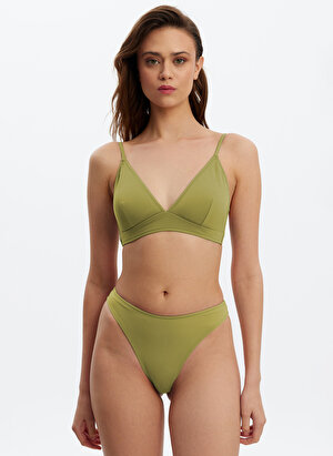 Louren Yağ Yeşili Kadın Bikini Üst LRN23YKMM8511