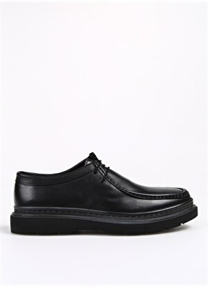 Fabrika Siyah Erkek Deri Klasik Ayakkabı BROJA