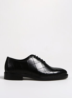 Fabrika Siyah Erkek Klasik Ayakkabı CURY 