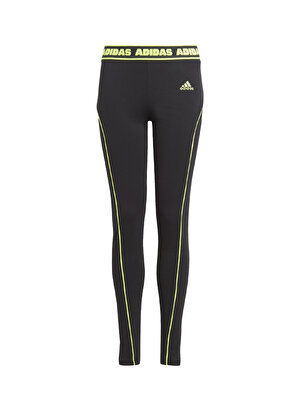 adidas Siyah Kız Çocuk Dar Paça Uzun Dar Düz Tayt IA1586 JG D TIGHT 