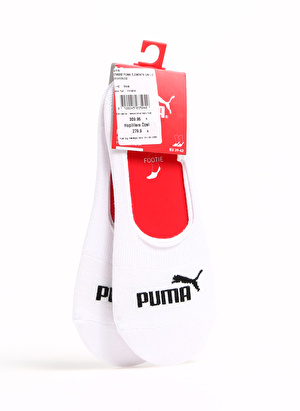 Puma Erkek Beyaz Çorap 90798202 PUMA ELEMENTS FOOTI   