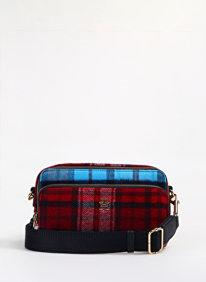 Tommy Hilfiger Mavi Kadın 14x21x8 Çapraz Çanta AW0AW152060G0