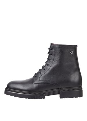 Tommy Hilfiger Deri Siyah Erkek Bot COMFORT CLEATED THERMO LTH BOOT