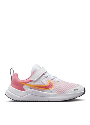 Nike Çocuk Beyaz - Pembe Yürüyüş Ayakkabısı DM4193-100 NIKE DOWNSHIFTER 12 NN (   