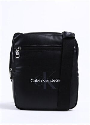 Calvin Klein Siyah Erkek 22x27x5 cm Postacı Çantası MONOGRAM SOFT REPORTER22
