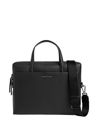 Calvin Klein Siyah Erkek Laptop Çantası MODERN METAL LAPTOP BAG