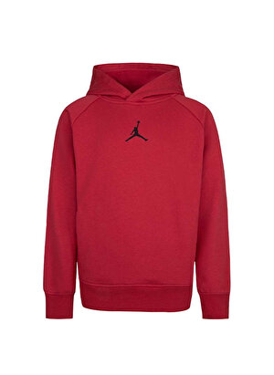 Nike Çocuk Kırmızı Kapüşonlu Sweatshirt 95C513-R78 JDB MJ DF SPORT CROSSOVE  