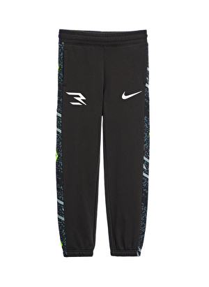 Nike Çocuk Siyah Bağlamalı Eşofman Altı 9Q0530-023 RWB TICKER TAPE JOGGER  