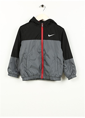 Nike Çocuk Mavi Kapüşonlu Mont 86K992-M19NKB NIKE FLEECE LINED WOV  