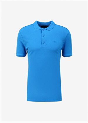 Back and Bond Düz Açık Mavi Erkek Polo T-Shirt B32S10015