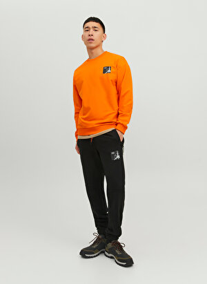 Jack & Jones Slim Fit Siyah Erkek Eşofman Altı 12230407_JPSTWILL JJFILO SWEAT PANT