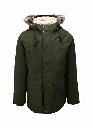 Jack & Jones Haki Erkek Mont 12236032_JJDAVID PARKA JACKET