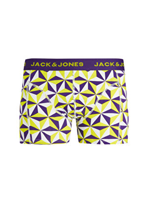 Jack & Jones Mor Erkek Boxer 12250985_JACGEOMETRIC GEMS TRUNK