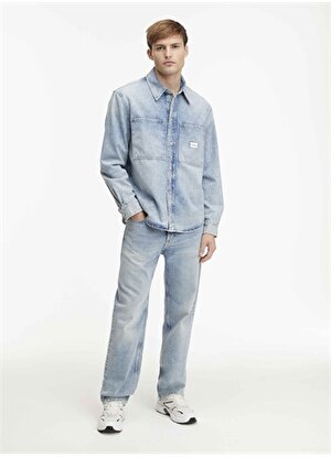 Calvin Klein Jeans Normal Erkek Denim Gömlek J30J3233281AA