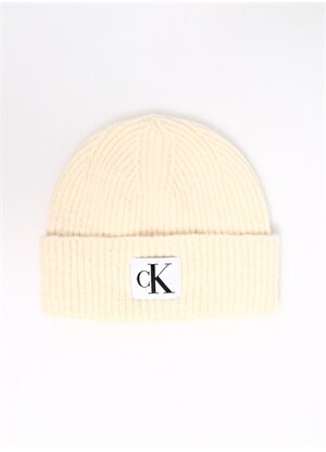 Calvin Klein Beyaz Kadın Şapka K60K610911YAF