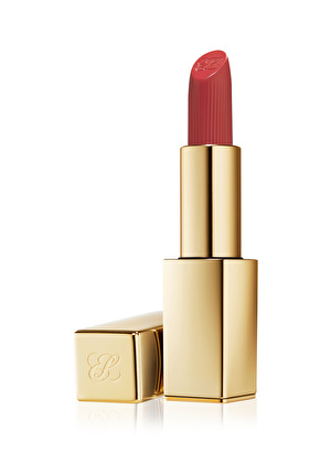 Estee Lauder Mat Bitişli Ruj - Pure Color Matte Lipstick - 3.5gr - Renk: 666 Captivated