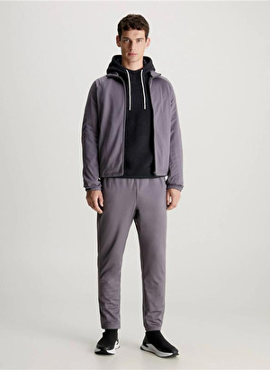 Calvin Klein Gri Erkek Dik Yaka Eşofman Takımı 00GMS3J400FDY PW - TRACKSUIT 