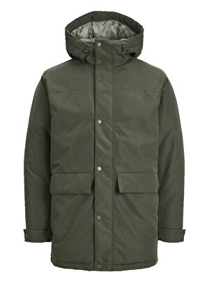 Jack & Jones Yeşil Erkek Mont JJCHAMP PARKA JACKET