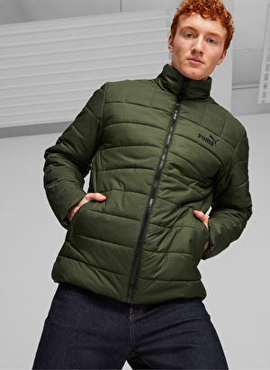 Puma Haki Erkek Dik Yaka Mont 84934931-ESS+ Padded Jacket   