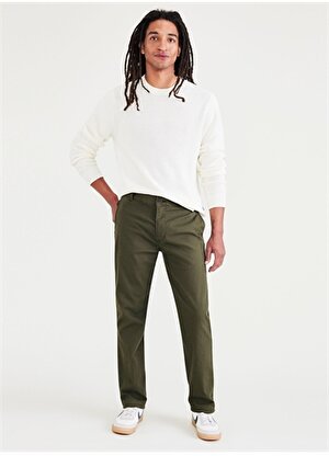 Dockers Normal Bel Slim Paça Slim Fit Yeşil Erkek Pantolon 79488-0173