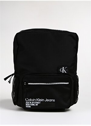 Calvin Klein Siyah Erkek Çocuk Sırt Çantası BACK TO SCHOOL UNISEX BACKPACK