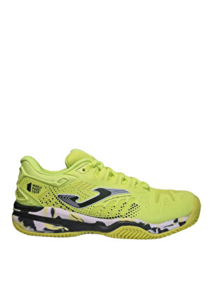 Joma Sarı - Siyah Erkek Çocuk Tenis Ayakkabısı JSLAMW2309C SLAM JR 2309 LEMON FLUO