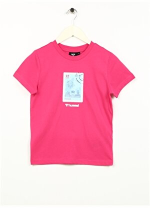 Hummel Pembe Kız Çocuk T-Shirt 911715-9855 HMLBRENNA T-SHIRT S/S