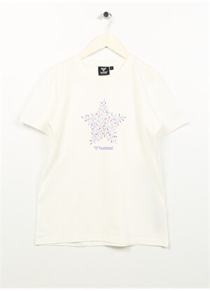Hummel Beyaz Kız Çocuk T-Shirt 911752-9003 HMLSEDIA   T-SHIRT S/S