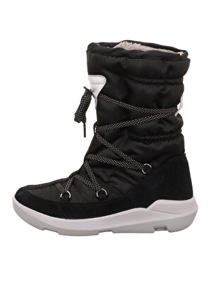 Superfit Siyah Kız Çocuk Gore-Tex Süet + Tekstil Kar Botu TWILIGHT 1-000160-0000-1