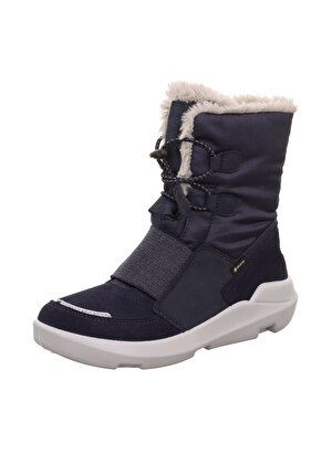 Superfit Lacivert Kız Çocuk Gore-Tex Süet + Deri + Tekstil Kar Botu TWILIGHT 1-000154-8020-2