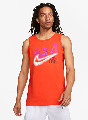 Nike Turuncu Erkek Atlet FJ2336-891 M NK TANK SWOOSH P1  