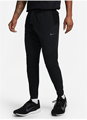 Nike Siyah - Gri - Gümüş Erkek Regular Fit Eşofman Altı FB6862-010 M NK DF RUNDVN PHENOM PA 