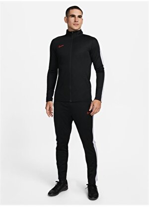 Nike Siyah - Gri - Gümüş Erkek Dik Yaka Regular Fit Eşofman Takımı DV9753-015 M NK DF ACD23 TRK SUIT K