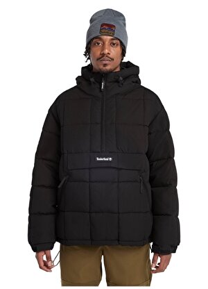 Timberland Siyah Erkek Kapüşonlu Mont TB0A6JUD0011_Pullover Puffer Jacket 
