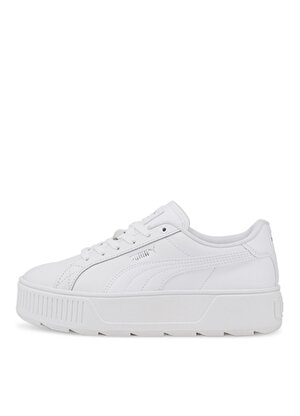 Puma 38461501-Karmen L Beyaz Kadın Deri Lifestyle Ayakkabı  