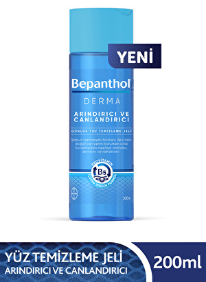 Bepanthol Derma Arındırıcı ve Canlandırıcı Yüz Temizleme Jeli 200 ml