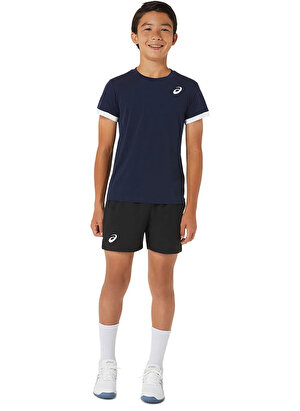 Asics Siyah - Gri Erkek Şort 2044A037-001 TENNIS SHORT