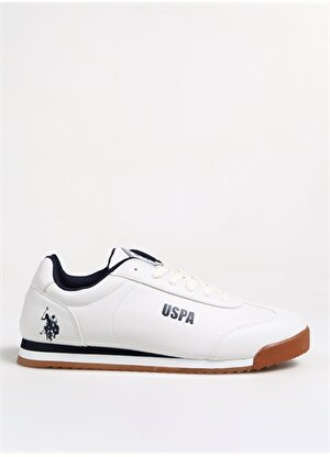 U.S. Polo Assn. Beyaz Erkek Sneaker 3W DEEP 3PR 