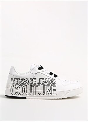 Versace Jeans Couture Beyaz Erkek Deri Sneaker FONDO STARLIGHT DIS. SJ5 