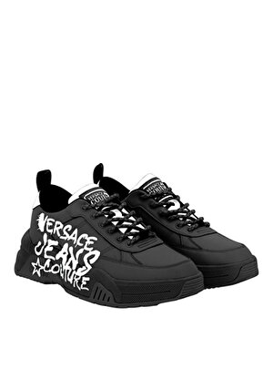 Versace Jeans Couture Siyah Erkek Sneaker FONDO STARGAZE DIS. SF1.2  