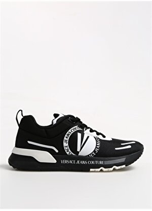 Versace Jeans Couture Siyah - Beyaz Erkek Sneaker FONDO DYNAMIC DIS. SA1  