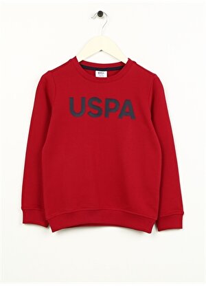 U.S. Polo Assn. Kırmızı Erkek Çocuk Sweatshirt JEREMYKIDSSK023