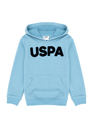 U.S. Polo Assn. Erkek Mavi Sweatshırt JAXELSK023