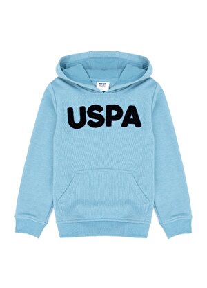 U.S. Polo Assn. Mavi Erkek Çocuk Sweatshirt 