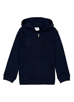 U.S. Polo Assn. Lacivert Kız Çocuk Sweatshirt RW01-SK023