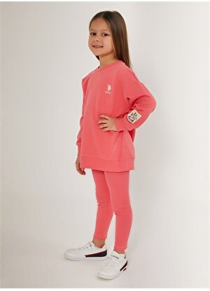 U.S. Polo Assn. Kız Çocuk Pijama Takımı US1608