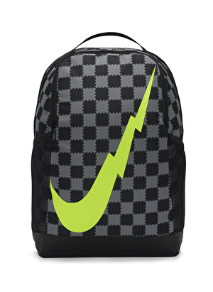 Nike Siyah - Gri - Gümüş Erkek Çocuk 15x30x43 cm Sırt Çantası FB2819-010-Y NK BRSLA BKPK - CAT AO 